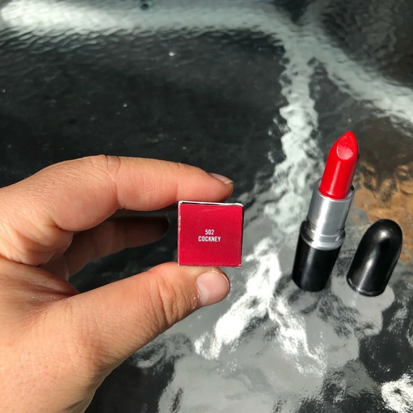 NIB MAC COCKNEY LIPSTICK - Picture 2 of 4